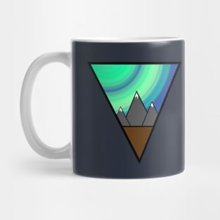 bright northern lights Mug